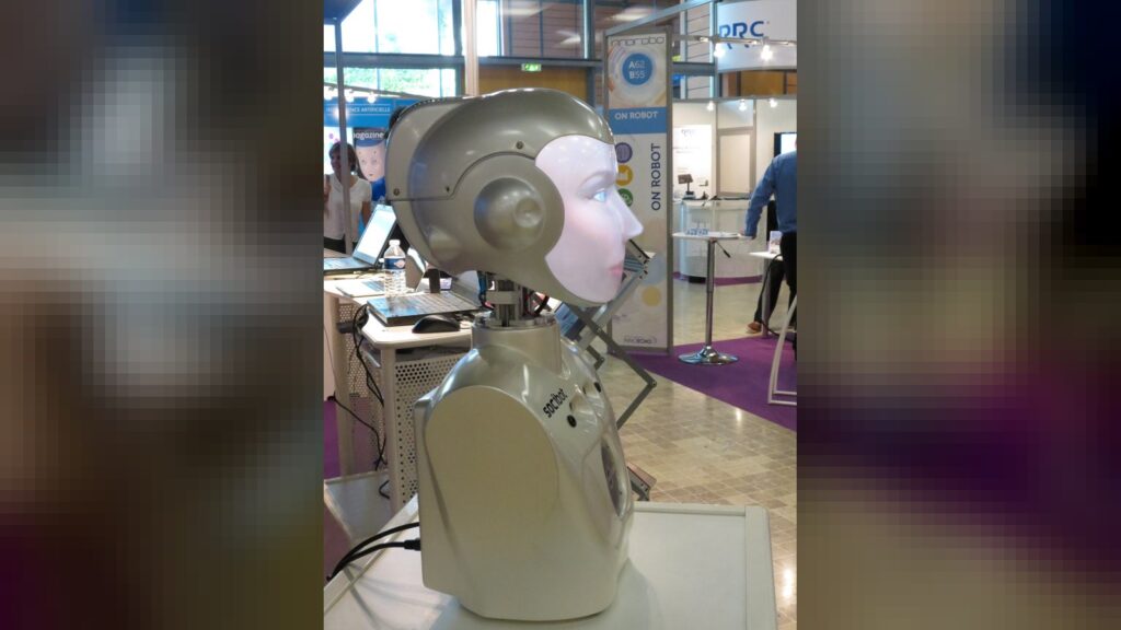 Innorobo 2015 engineered arts socibot