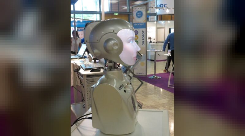 Innorobo 2015 engineered arts socibot
