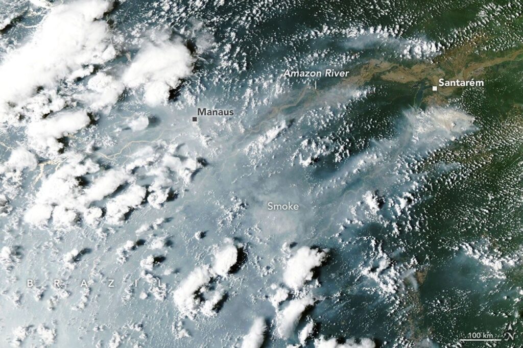 Governo anuncia reforço no combate a incêndios no Amazonas