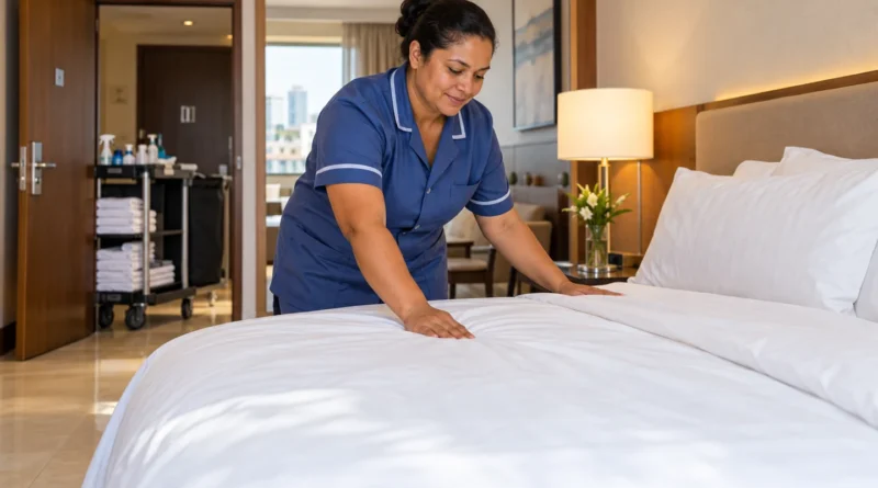 Imagem ilustrativa: camareiras de hotel